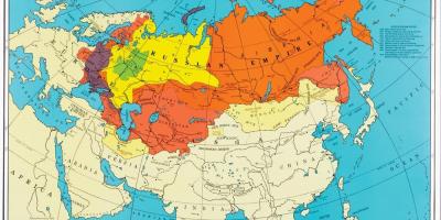 Carte de la Russie en 1914