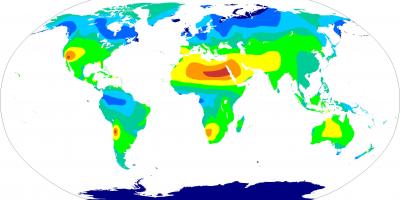 Carte de la Russie soleil