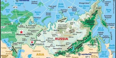 La carte de ufa Russie